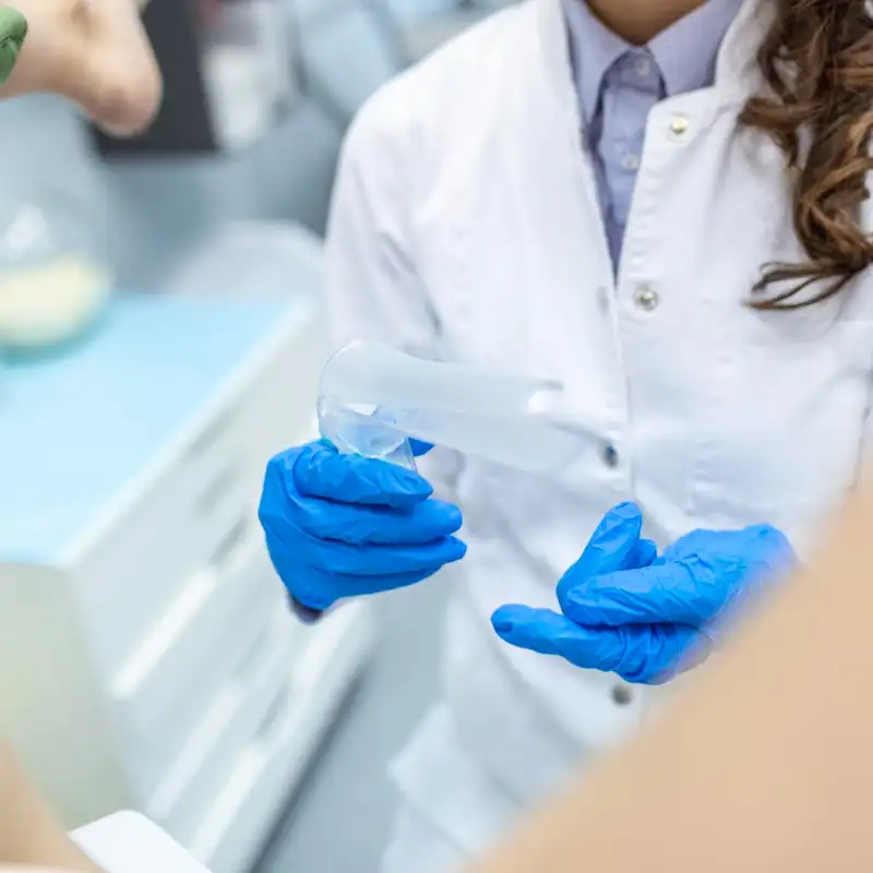 Cytological examination of a cervical smear