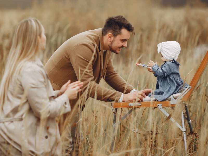 Glyph for Genetic inheritance: what the future child inherits from its mother and what it inherits from its father