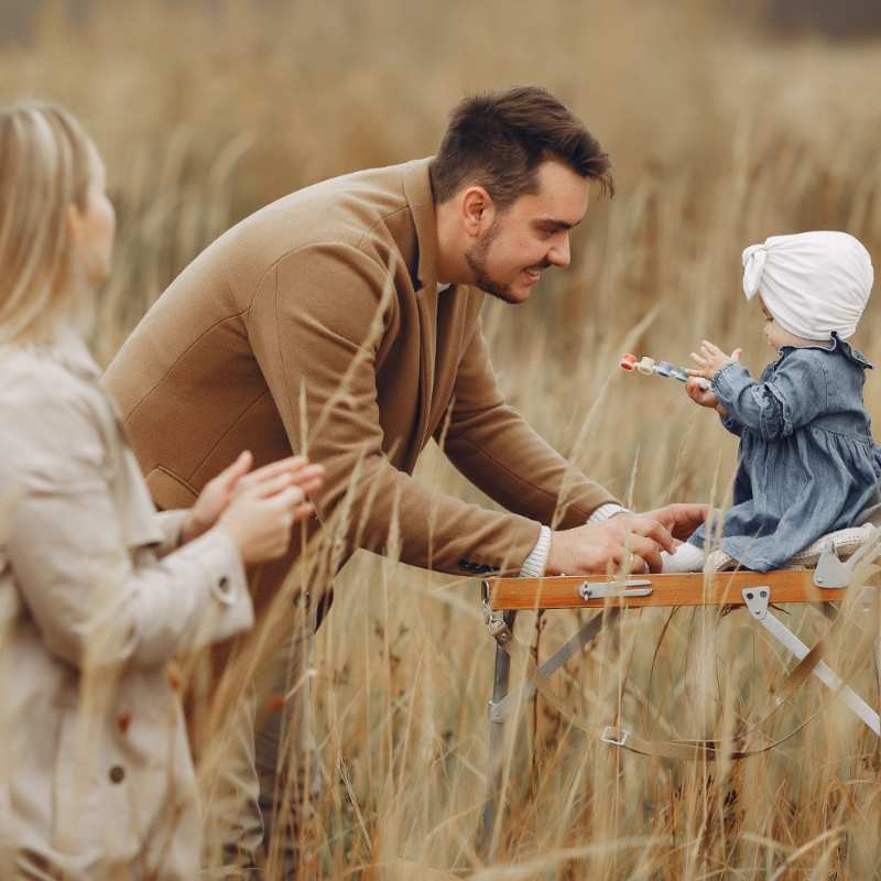 Genetic inheritance: what the future child inherits from its mother and what it inherits from its father