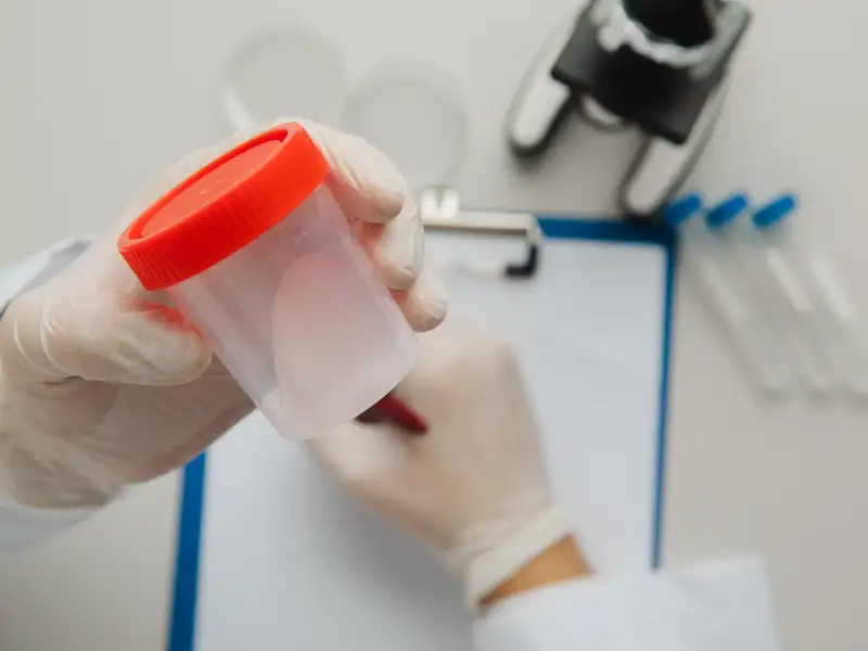 Glífic per Preparació per a la realització d'un espermograma