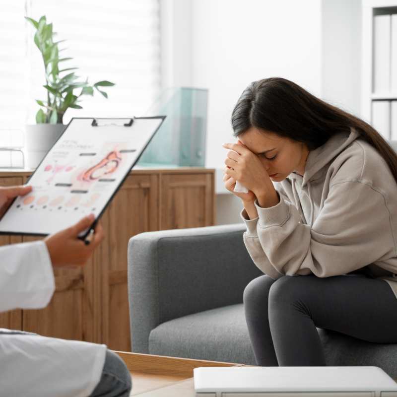 El camí ple d'obstacles cap a la maternitat: crisis d'angoixa i planificació de l'embaràs