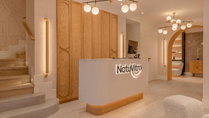 Photo inside of Natuvitro Clinic in Barcelona